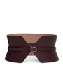 Alaïa Red Leather Bustier Belt