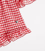 Monnalisa Cotton Gingham Portofino Playsuit (2-12 Years)