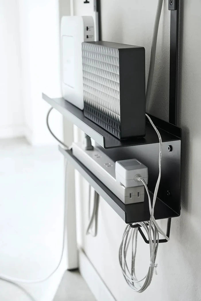 Yamazaki Smart Masa Altı Kablo ve Router Düzenleyici 40 x 11,5 x 43 cm