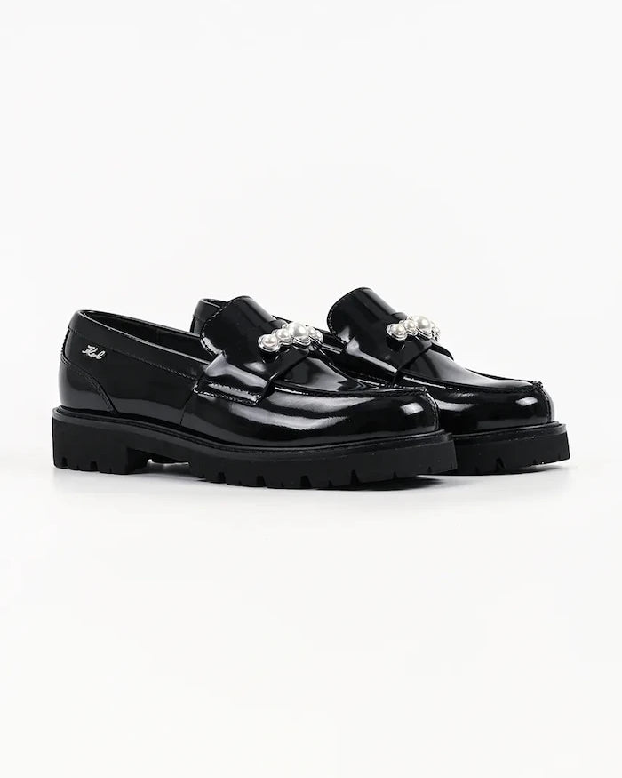 Karl Lagerfeld kadın deri loafer Lowell