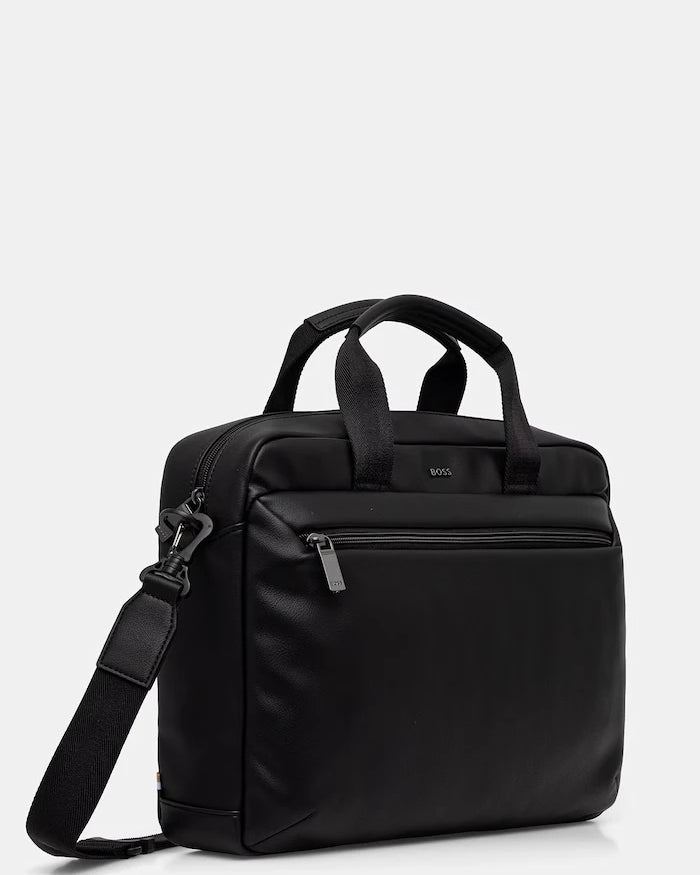 BOSS erkek suni deri laptop çantası Jace_Doc Case