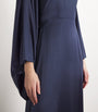 E.STOTT Navy Silk-Crystal Cleo Gown