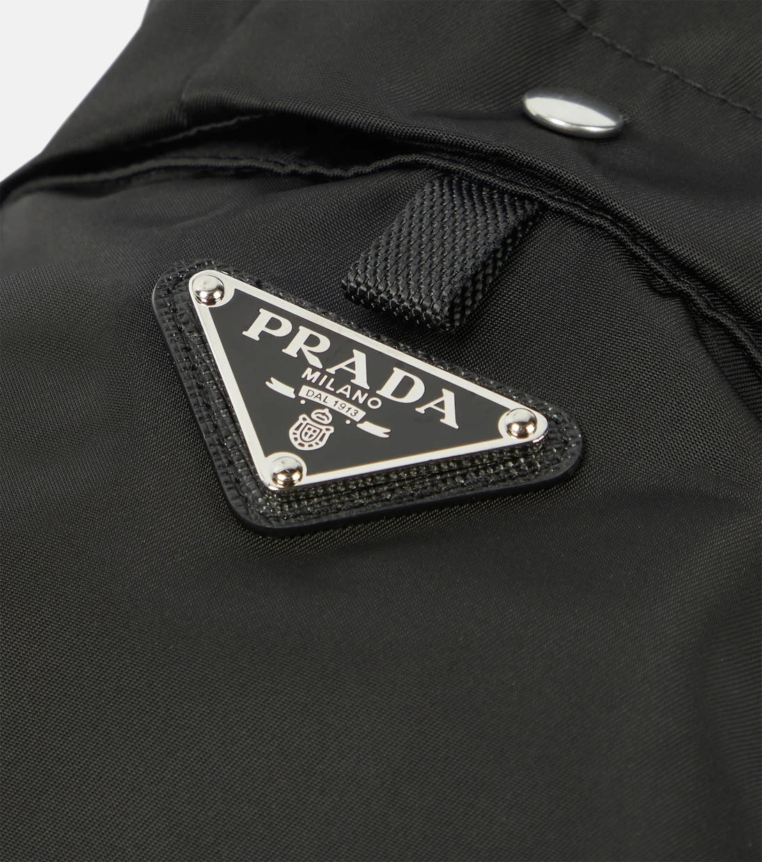Prada - Nylon hooded dog coat
