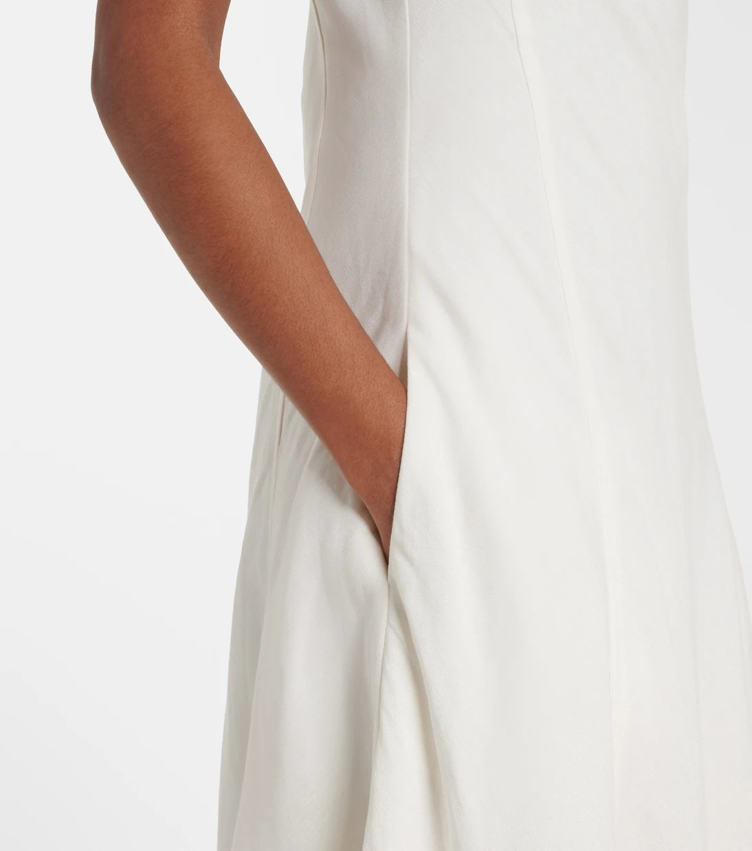 Simkhai - Gillian linen-blend midi dress