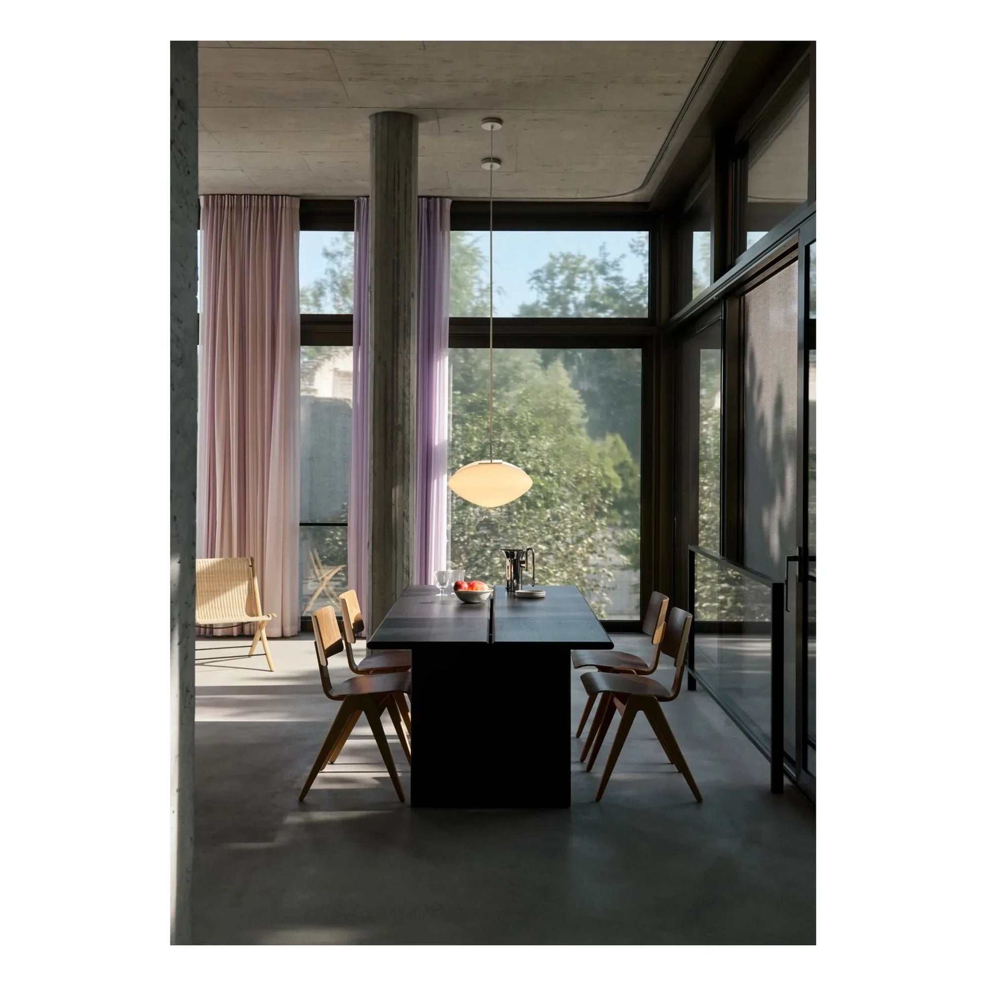 & Tradition - Ita OS1 dining table | Dark Oak