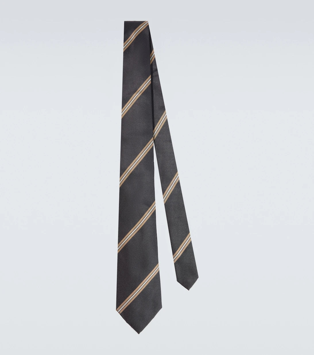 Brunello Cucinelli - Striped silk tie