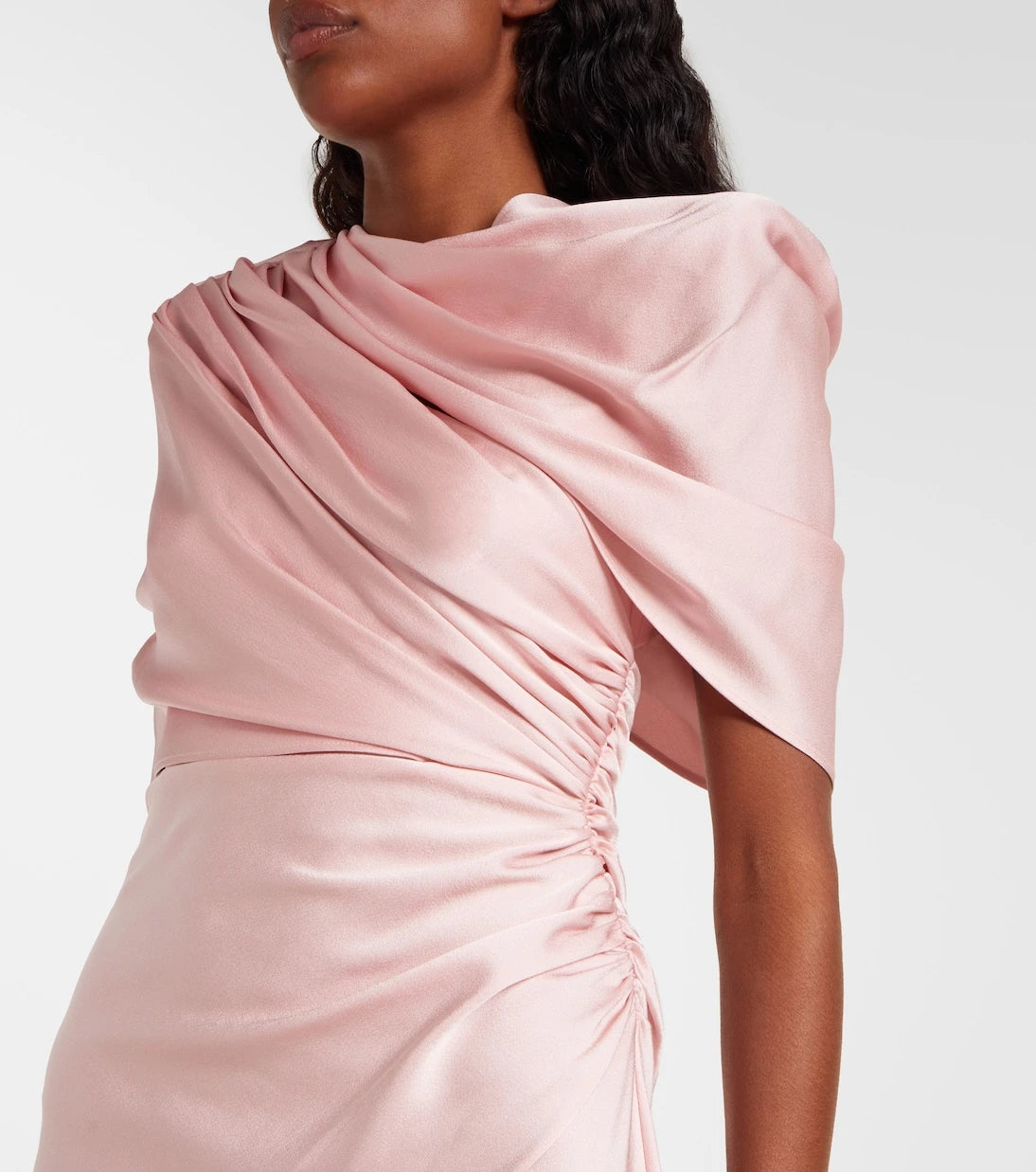 Stella McCartney - Draped satin gown