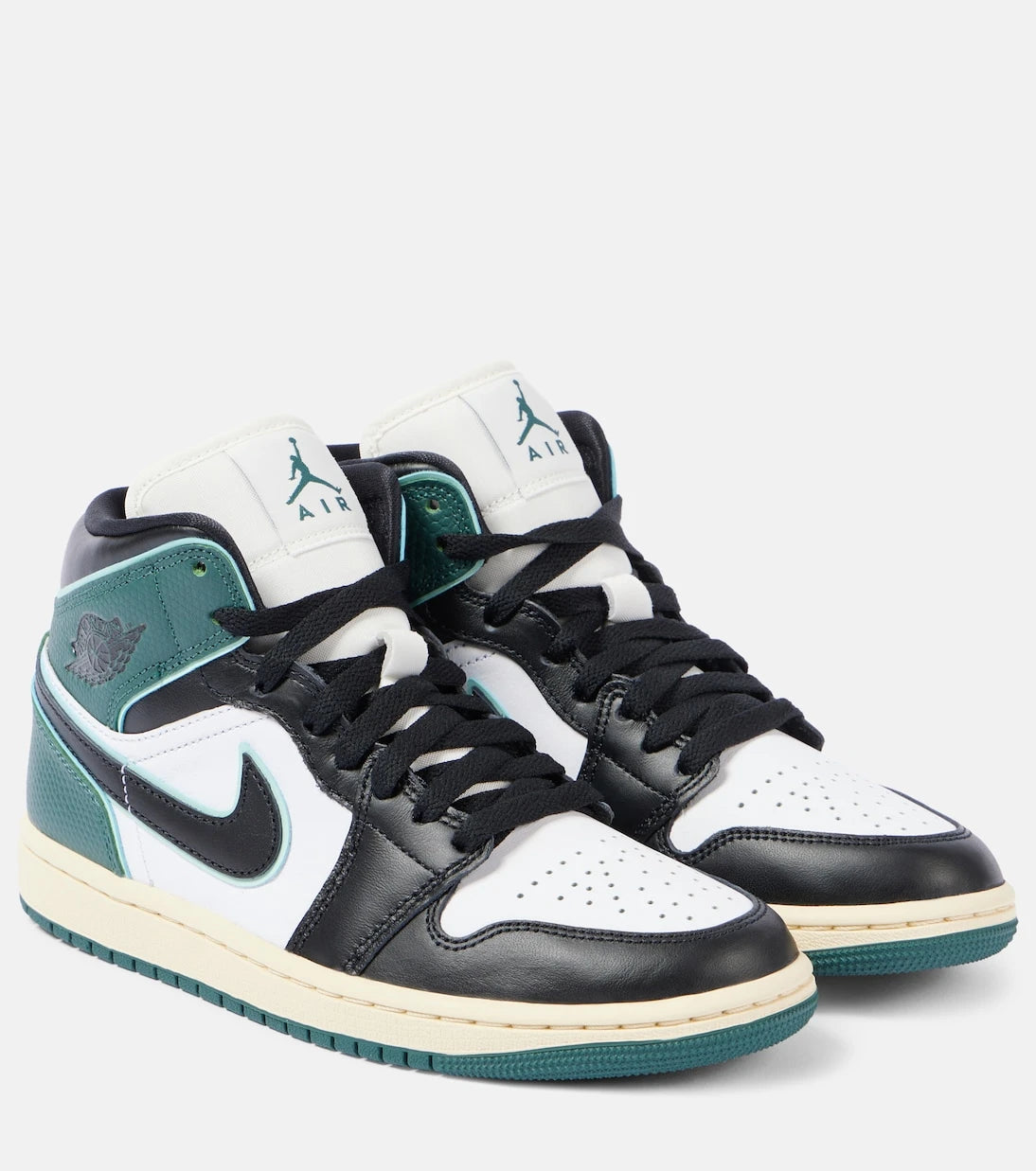Nike - Air Jordan 1 Mid SE leather sneakers