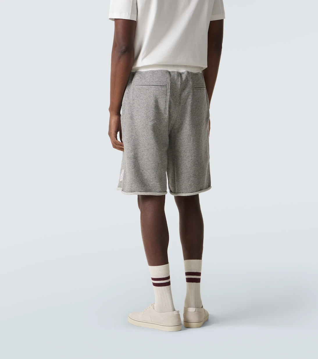 Brunello Cucinelli - Cotton and linen jersey shorts