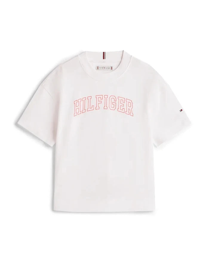 Çocuklar için pamuklu Tommy Hilfiger tişört