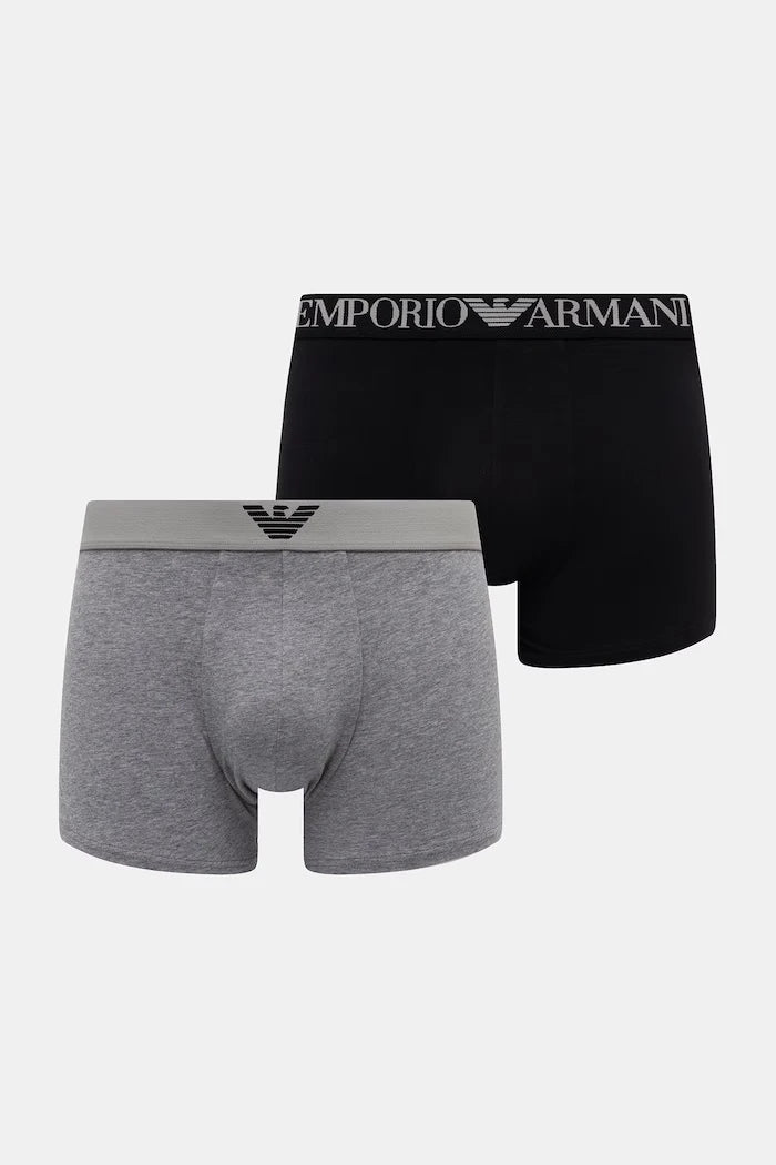 Emporio Armani Underwear Erkek Pamuklu Elastan Dar Bokser