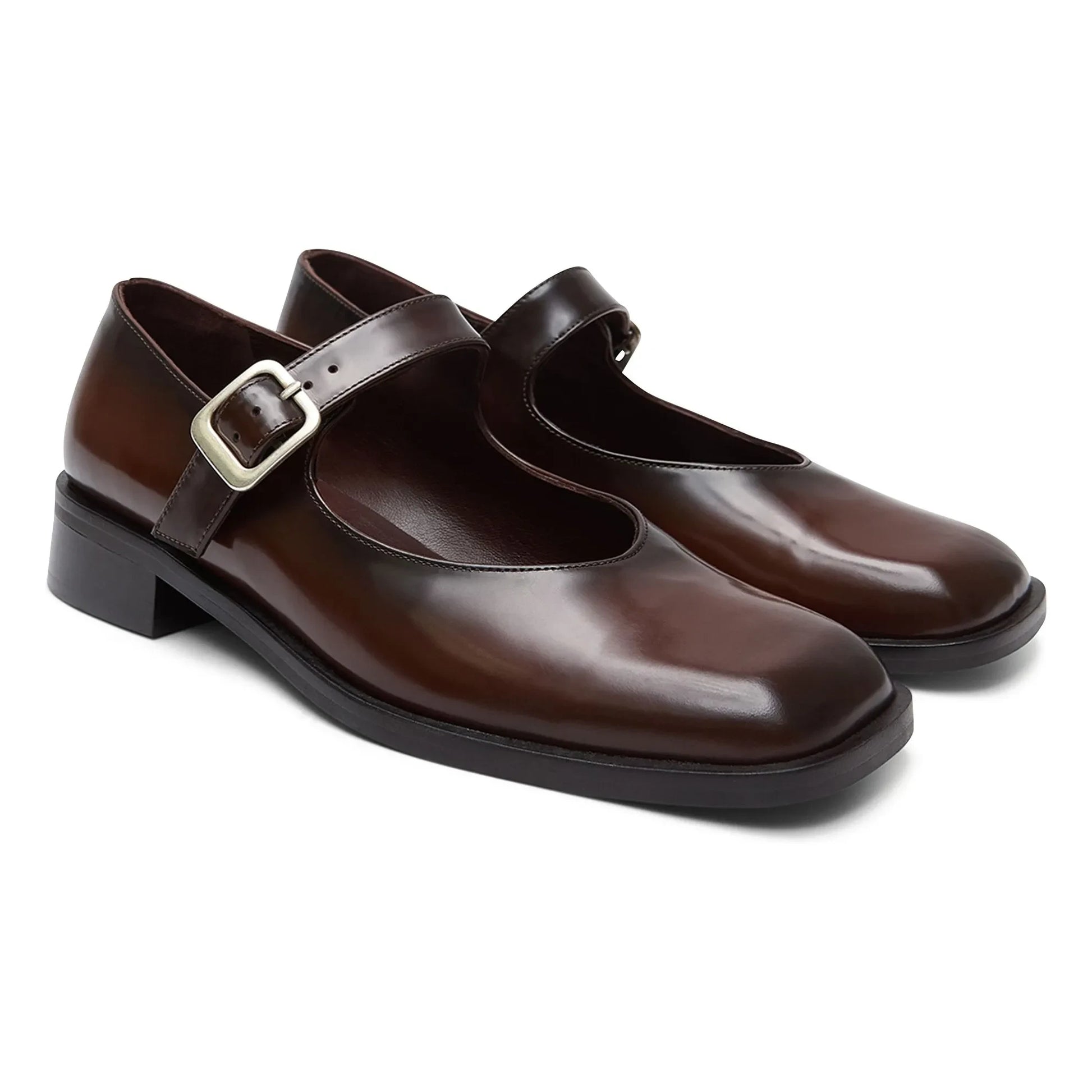 Augusta - Mary Janes Gia | Caramel