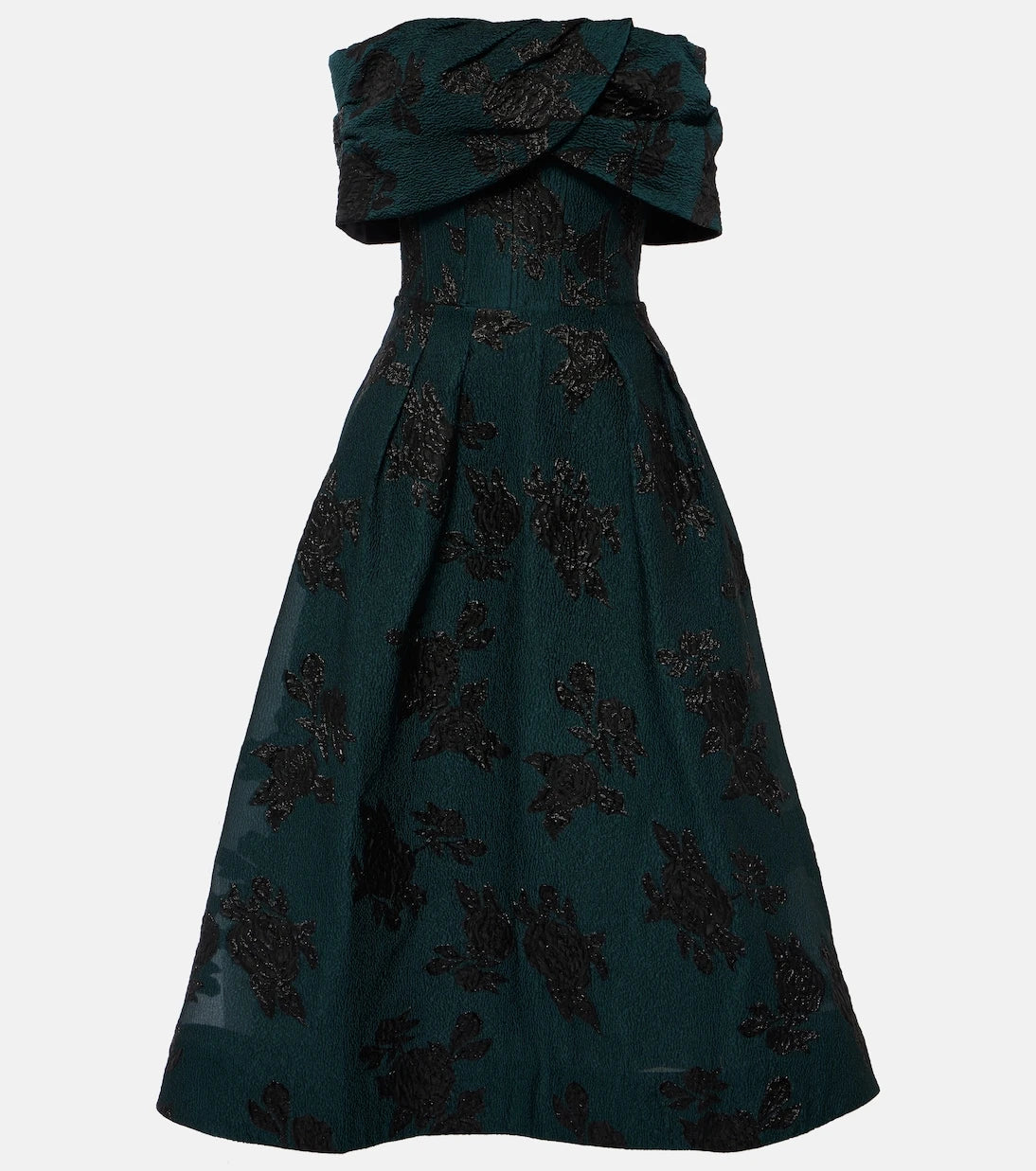 Rebecca Vallance - Beryl embroidered midi dress