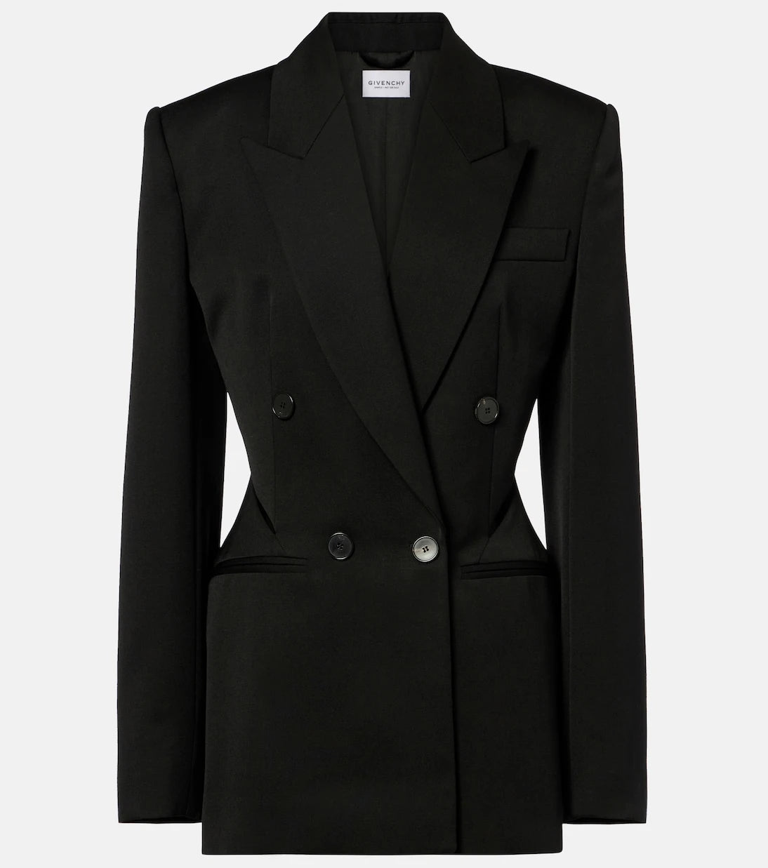 Givenchy - Cutout wool blazer