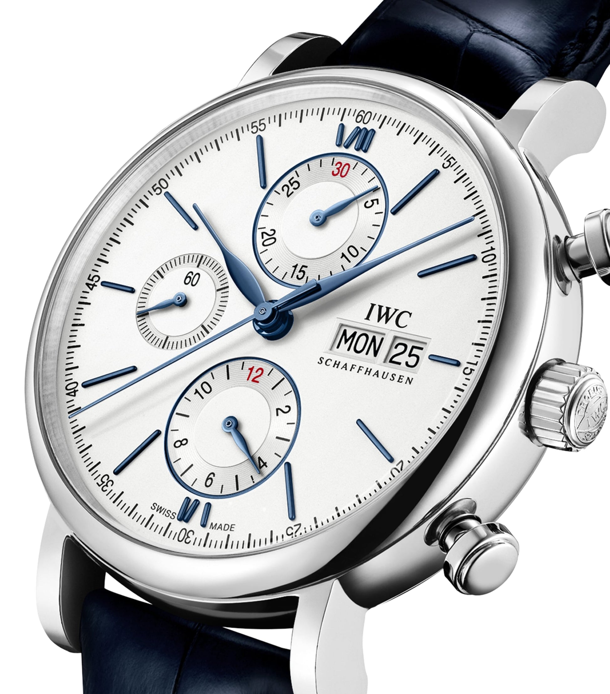 Stainless Steel Portofino Chronograph Watch 42mm