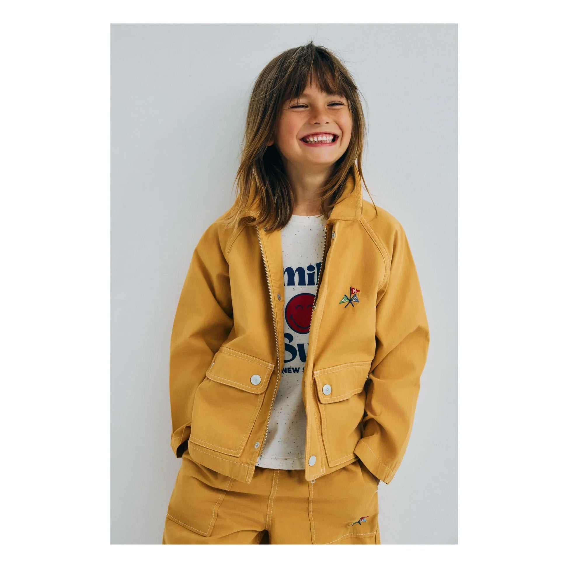 the new society - Cosmos jacket | Mustard