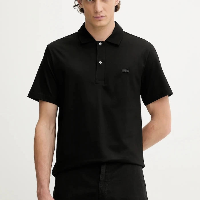 Lacoste тениска с яка мъжка от памук