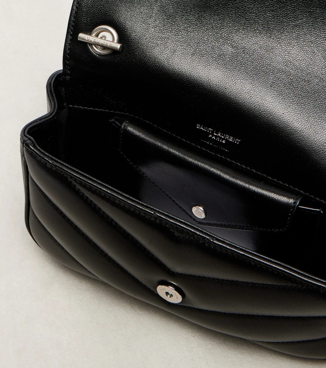 Saint Laurent - Loulou Mini leather crossbody bag
