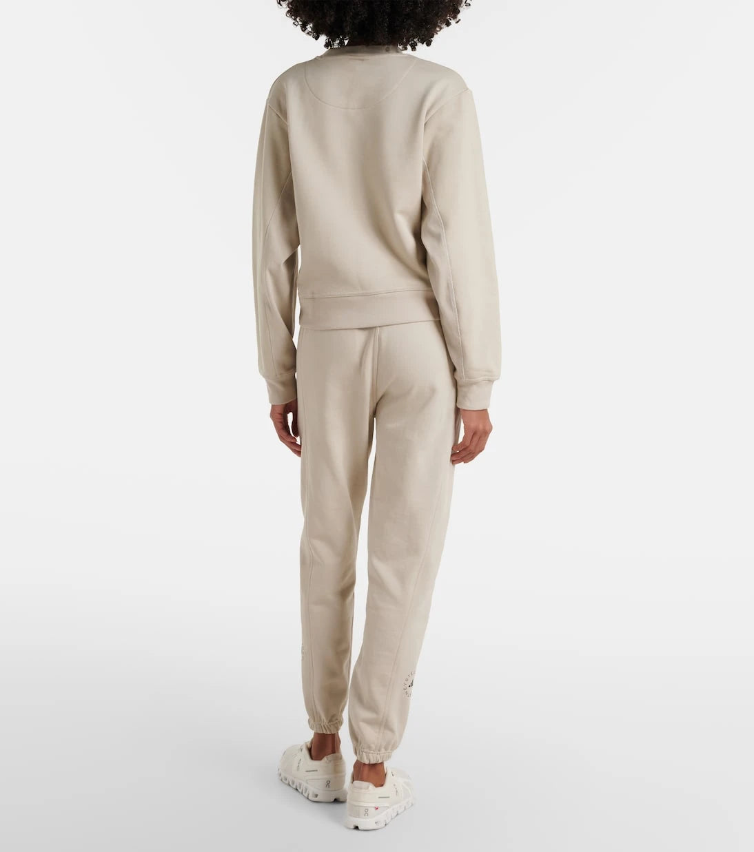 Adidas by Stella McCartney - Logo cotton sweatpants