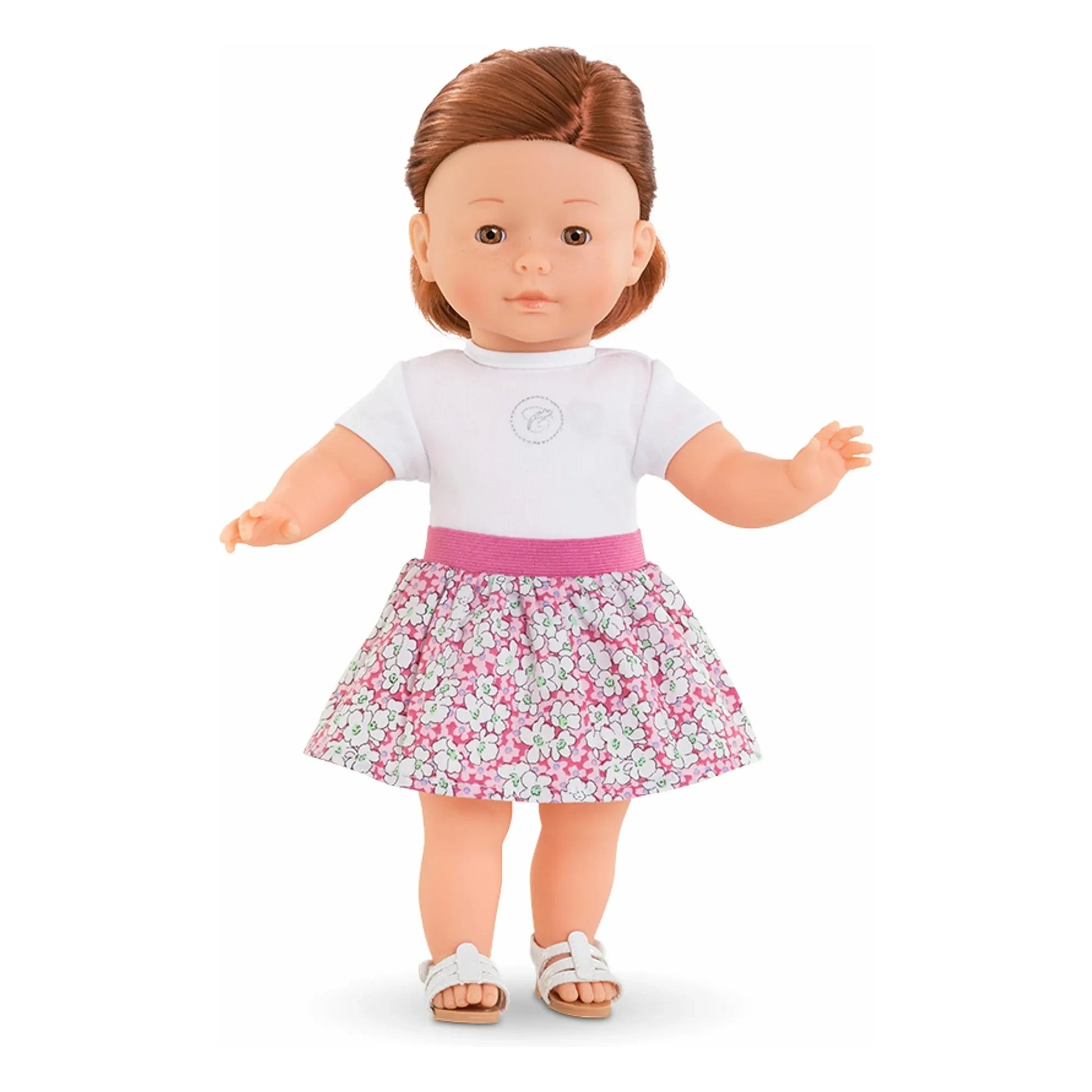 Corolle - Floral skirt for doll 36 cm | Pink