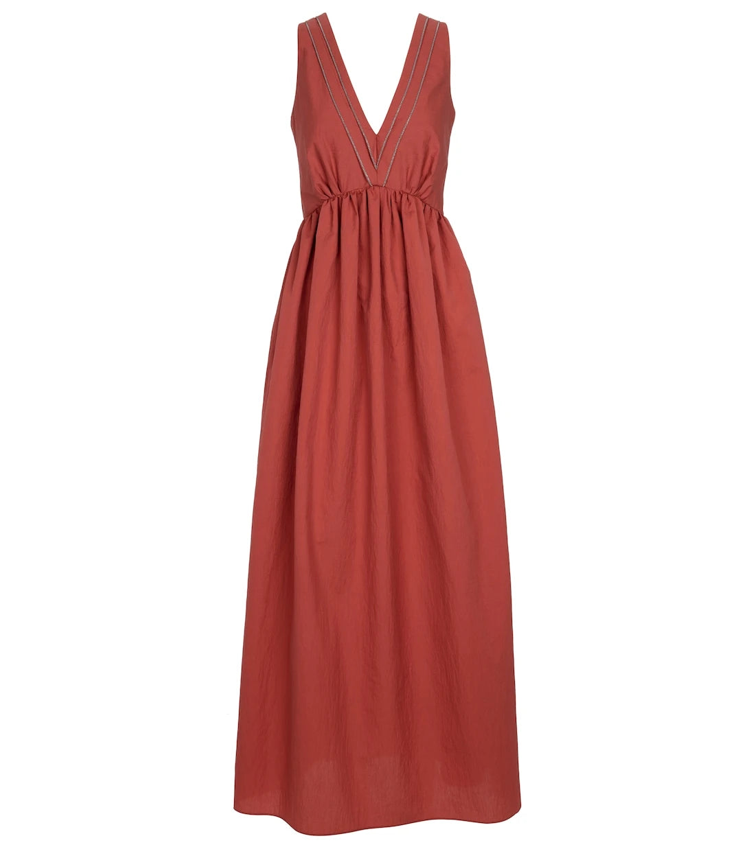 Brunello Cucinelli - Cotton-blend maxi dress