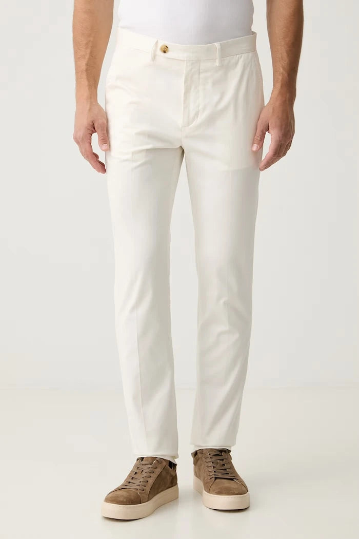 Tommy Hilfiger Erkek Düz Kesim Liocell NEW YORK Pantolon