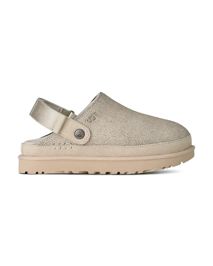 UGG W Goldenstar Crackle Clog Deri Terlik