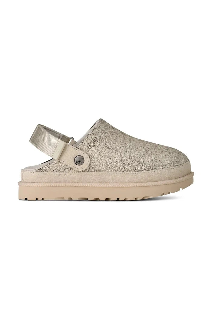 Кожени чехли UGG W Goldenstar Crackle Clog