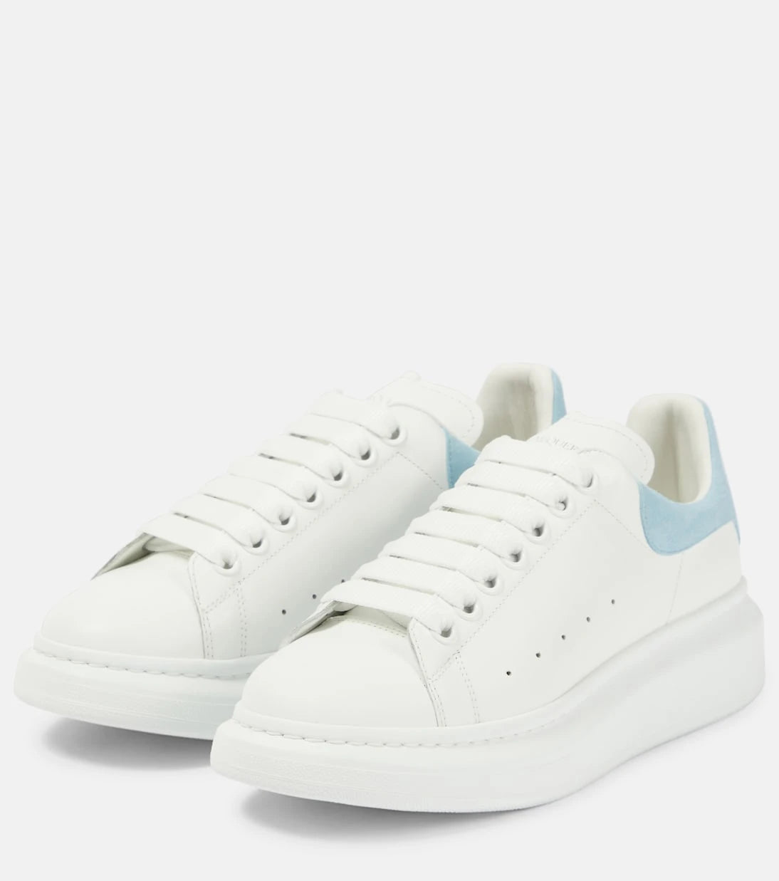 McQueen - Oversized leather sneakers