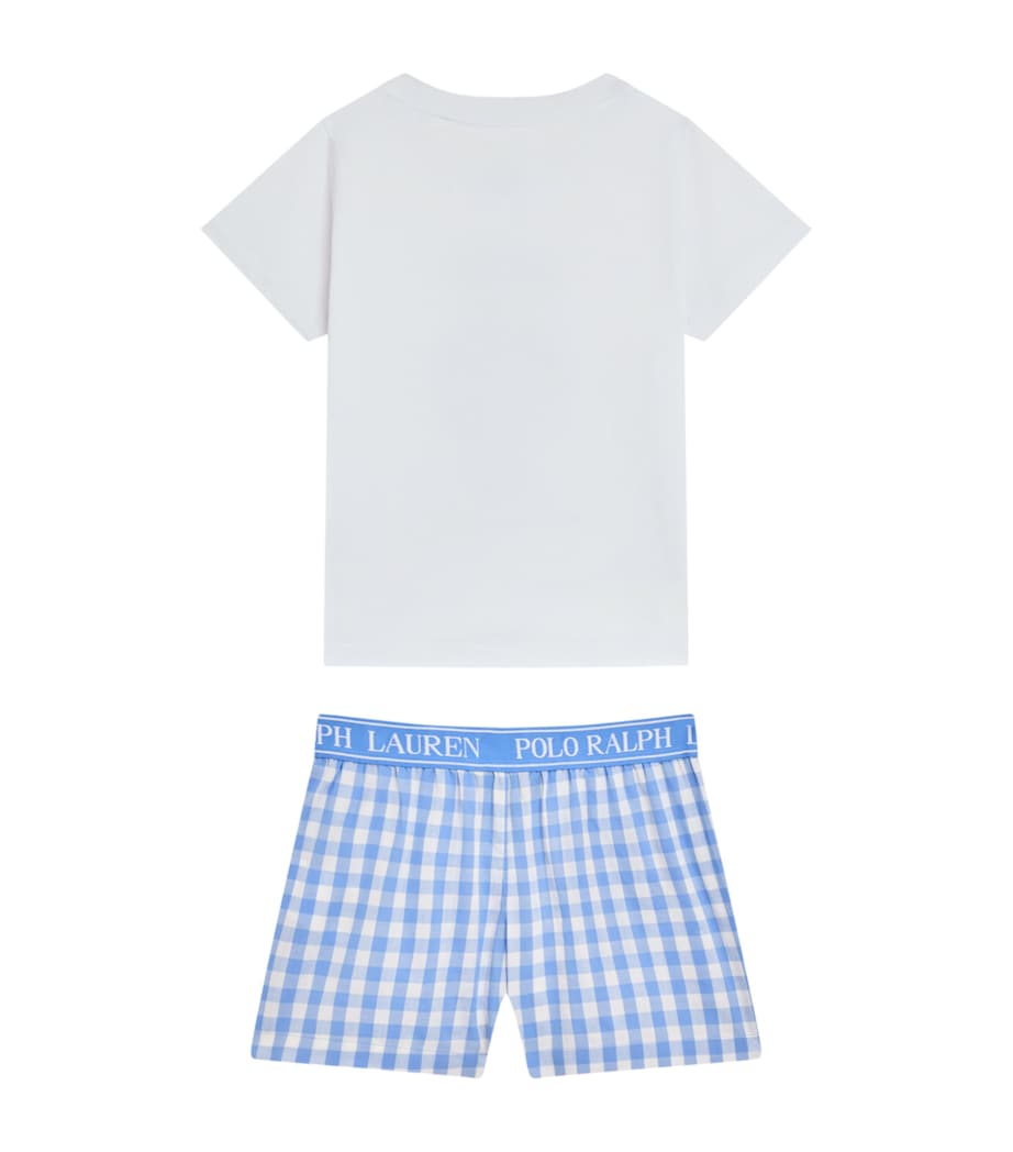 Ralph Lauren Kids Cotton Polo Bear Pyjama Set (4-6 Years)