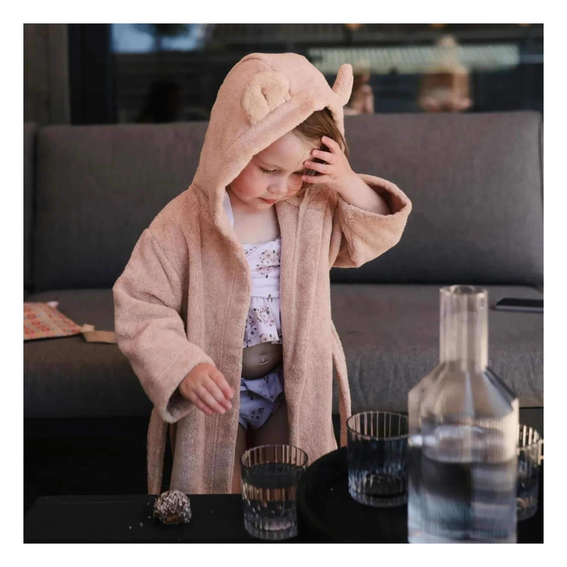 Mushie - Bathrobe | Blush