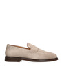Suede Penny Loafers