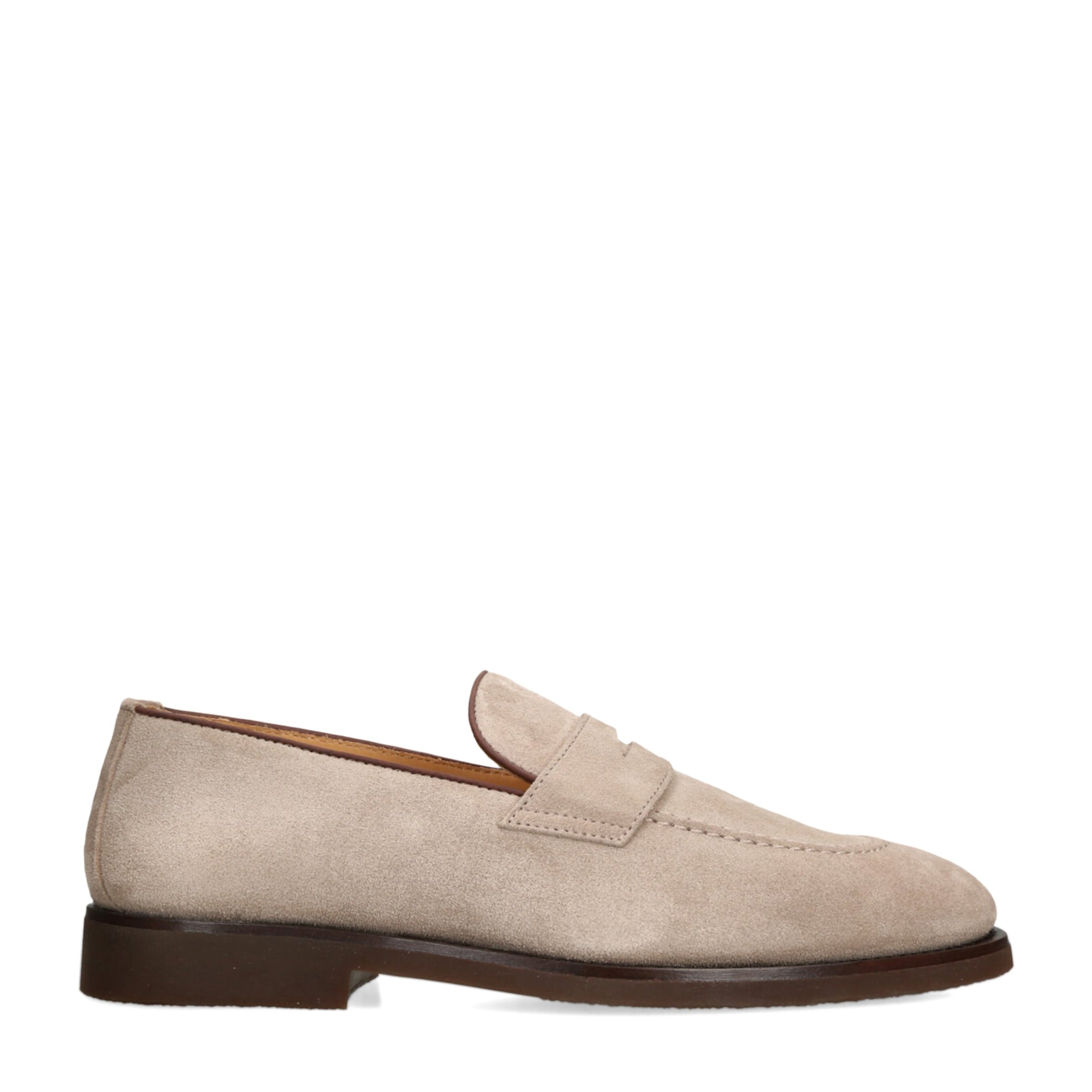 Suede Penny Loafers