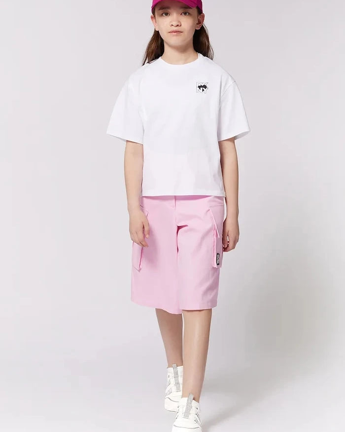 Детска памучна тениска Dkny