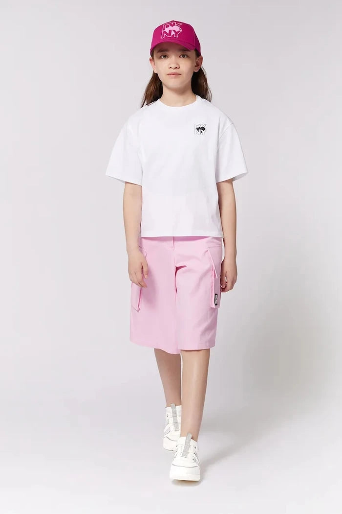 Çocuk Pamuklu Tişört Dkny