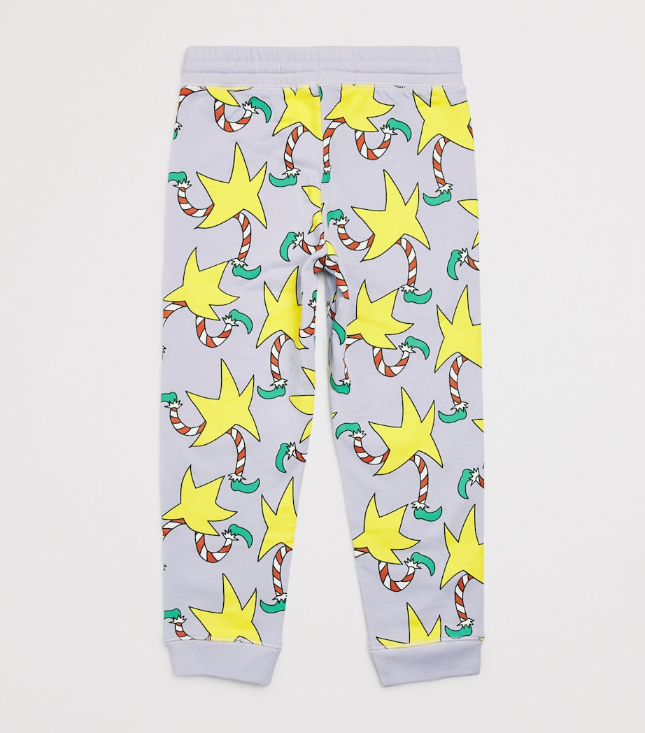 Organic Cotton Star Print Sweatpants (3-14 Years)