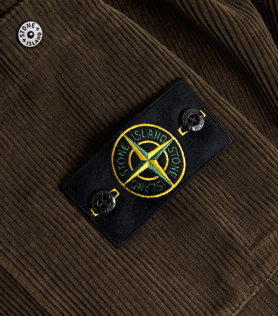 Stone Island Organic Cotton Corduroy Trousers