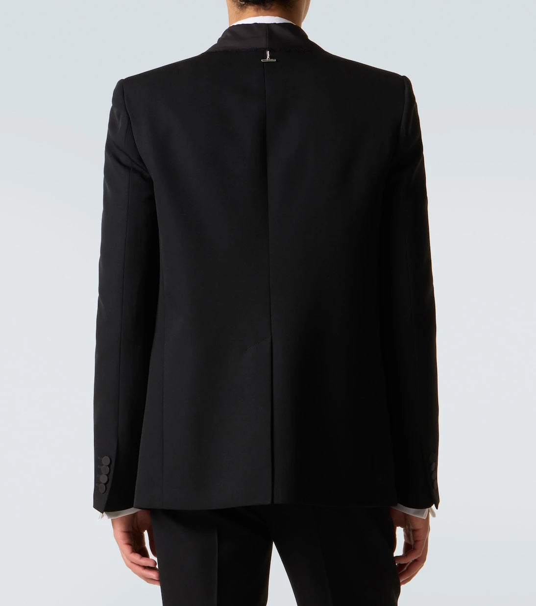 McQueen - Virgin wool tuxedo jacket