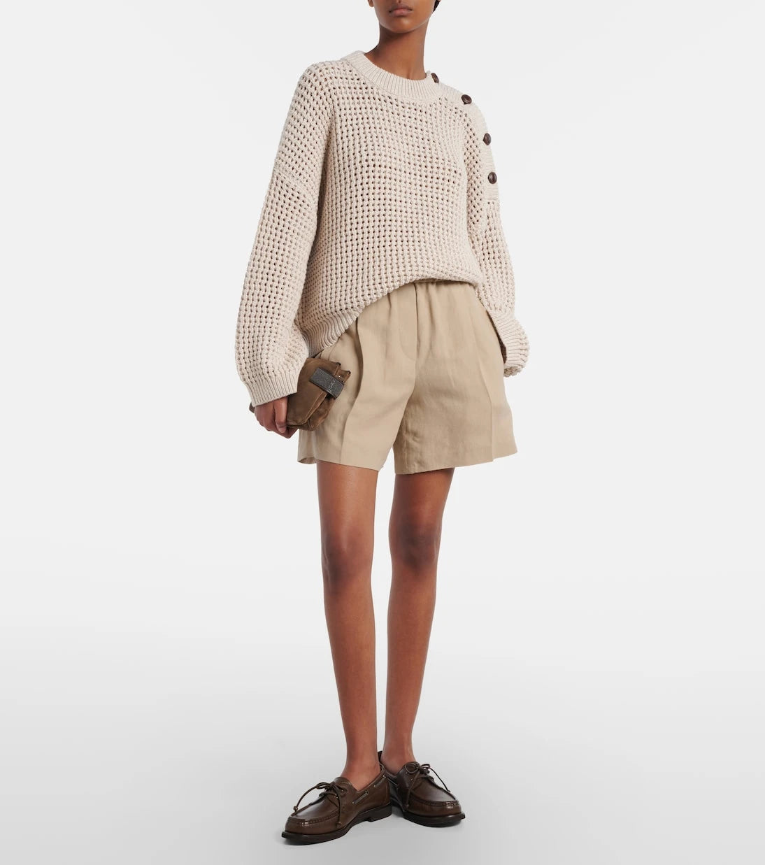Brunello Cucinelli - Cotton-blend sweater