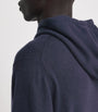 Navy Cashmere Hoodie