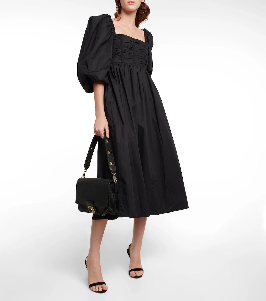 Ulla Johnson - Lelani cotton poplin midi dress