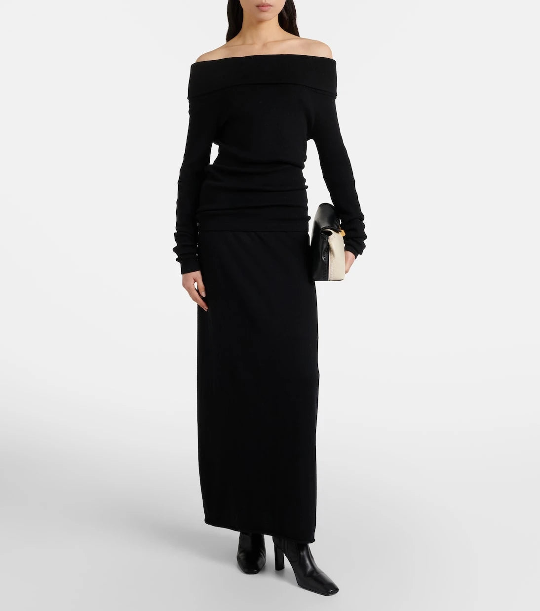 Lisa Yang - Charlotta cotton and cashmere maxi skirt