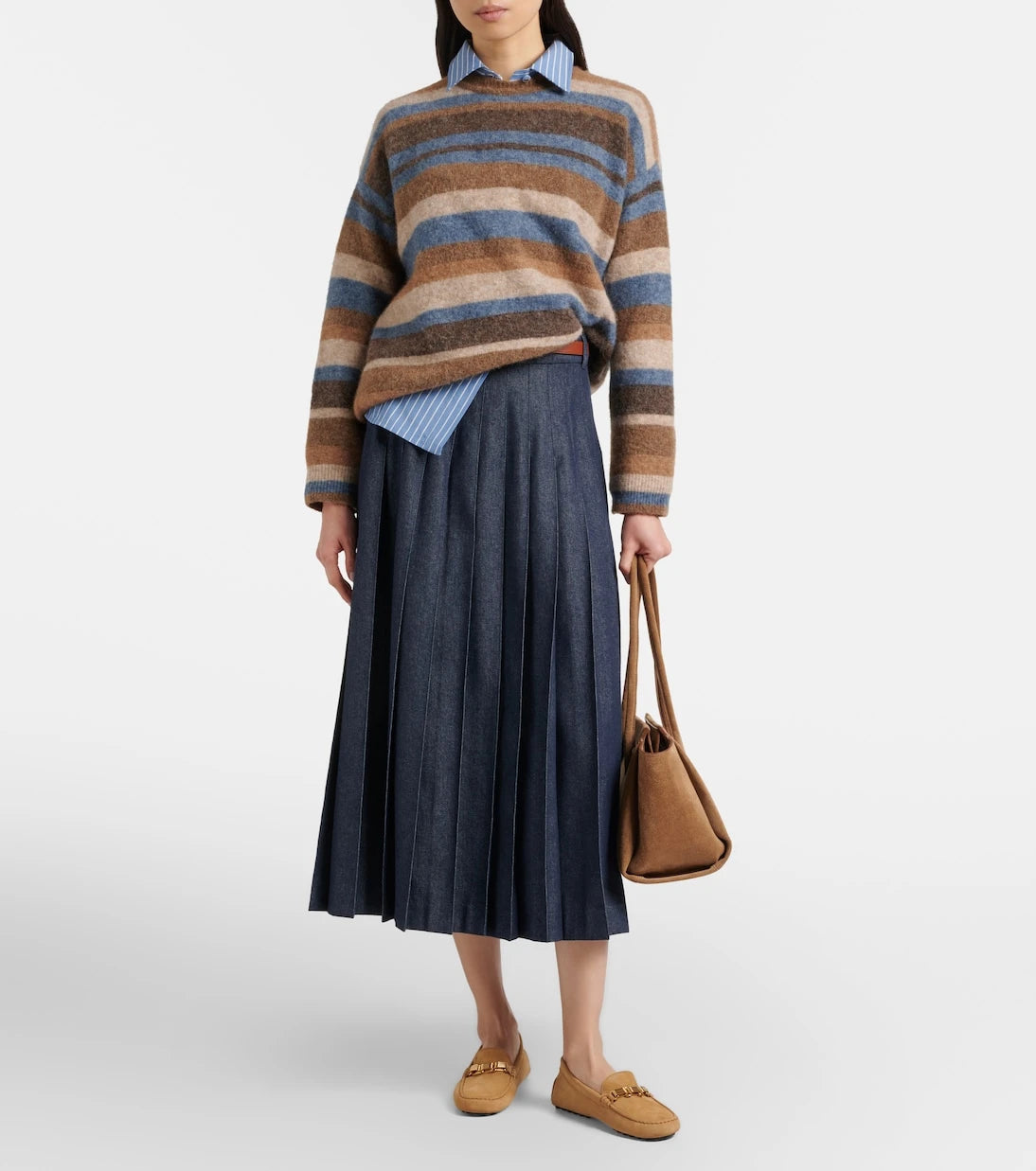 Tod's - حذاء قيادة غومينو من جلد الشامواه