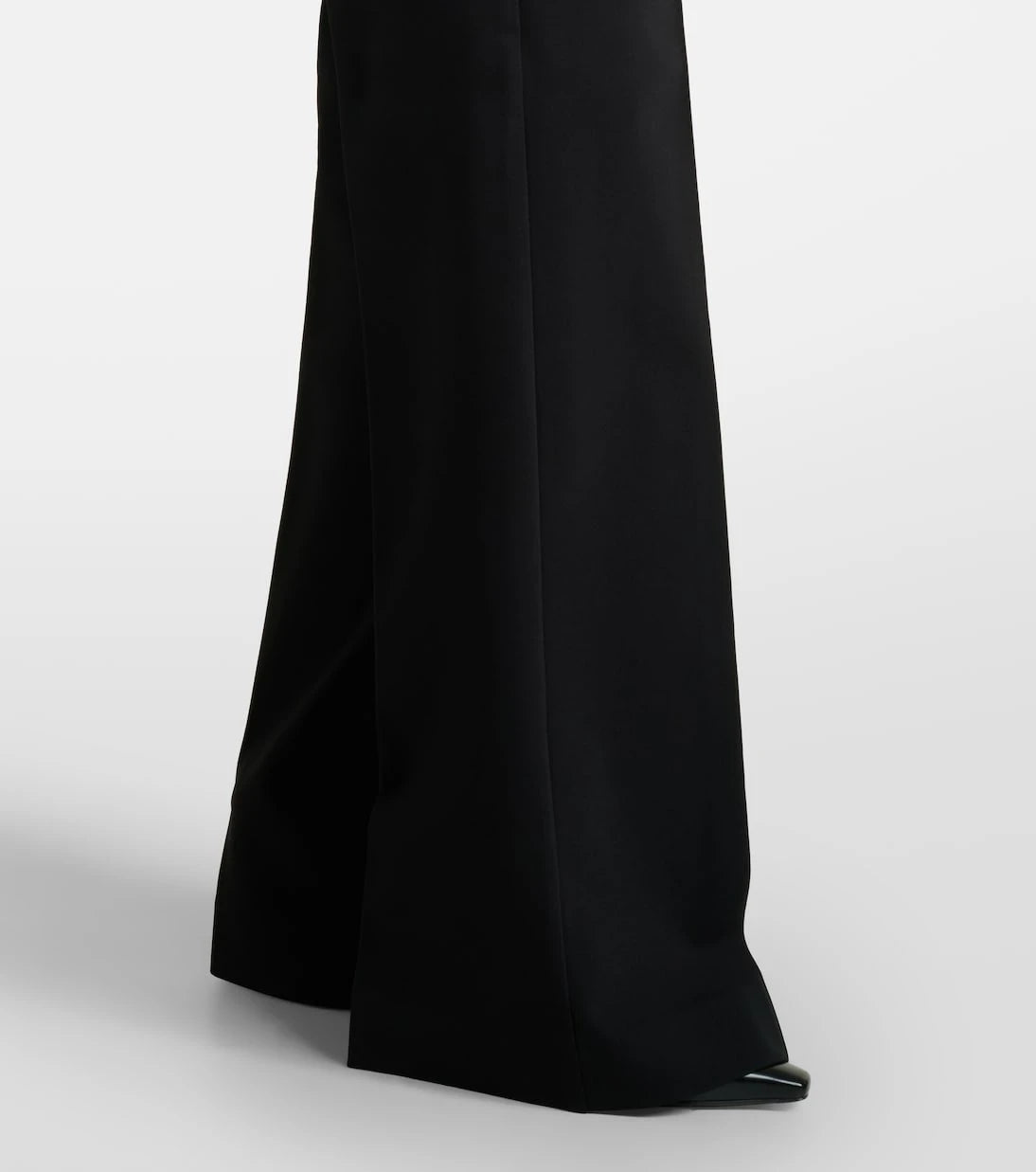 Sportmax - Belted crêpe straight pants