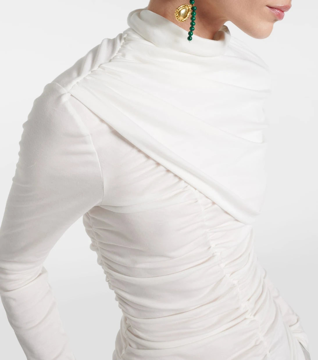 Magda Butrym - Draped cotton blouse