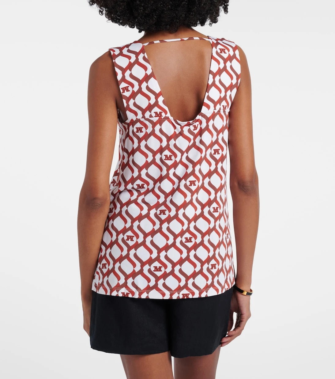 Max Mara - Pelota printed top