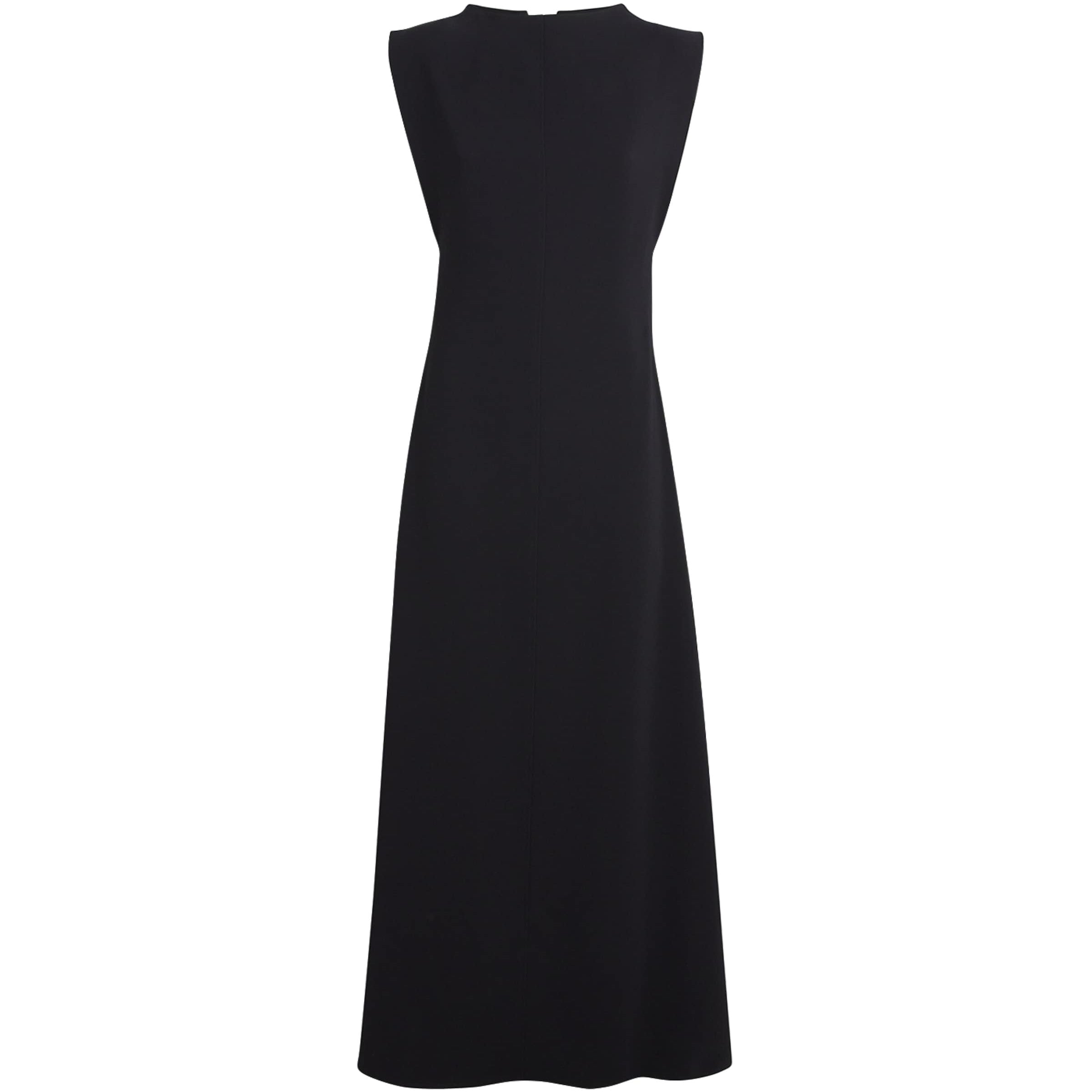 Joseph Black Neva Comfort Cady Maxi Dress