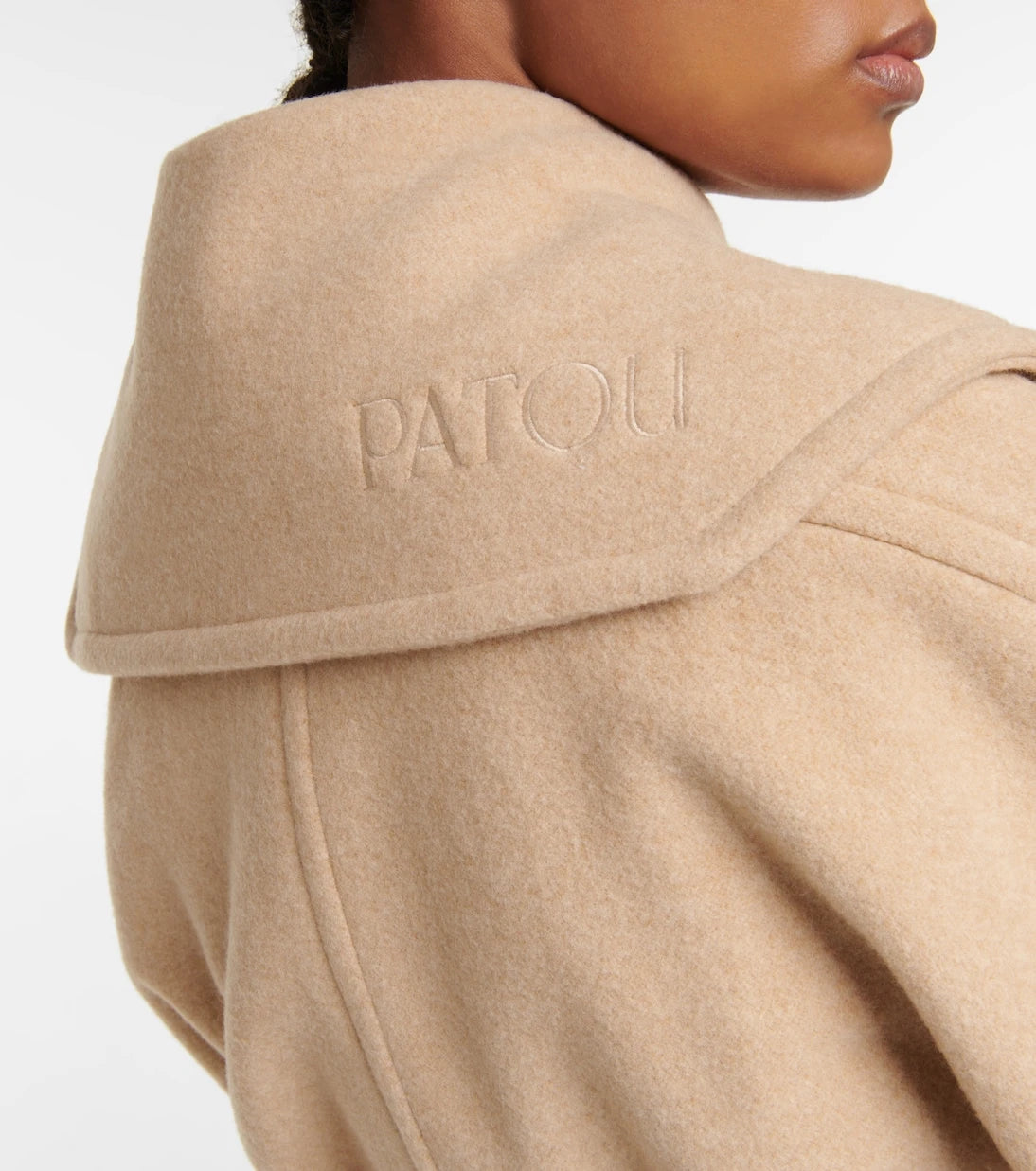 Patou - معطف من مزيج الصوف