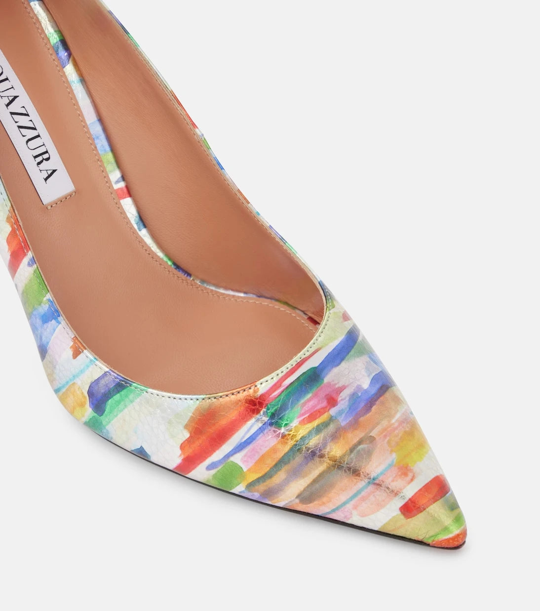 Aquazzura - Purist 85 leather pumps