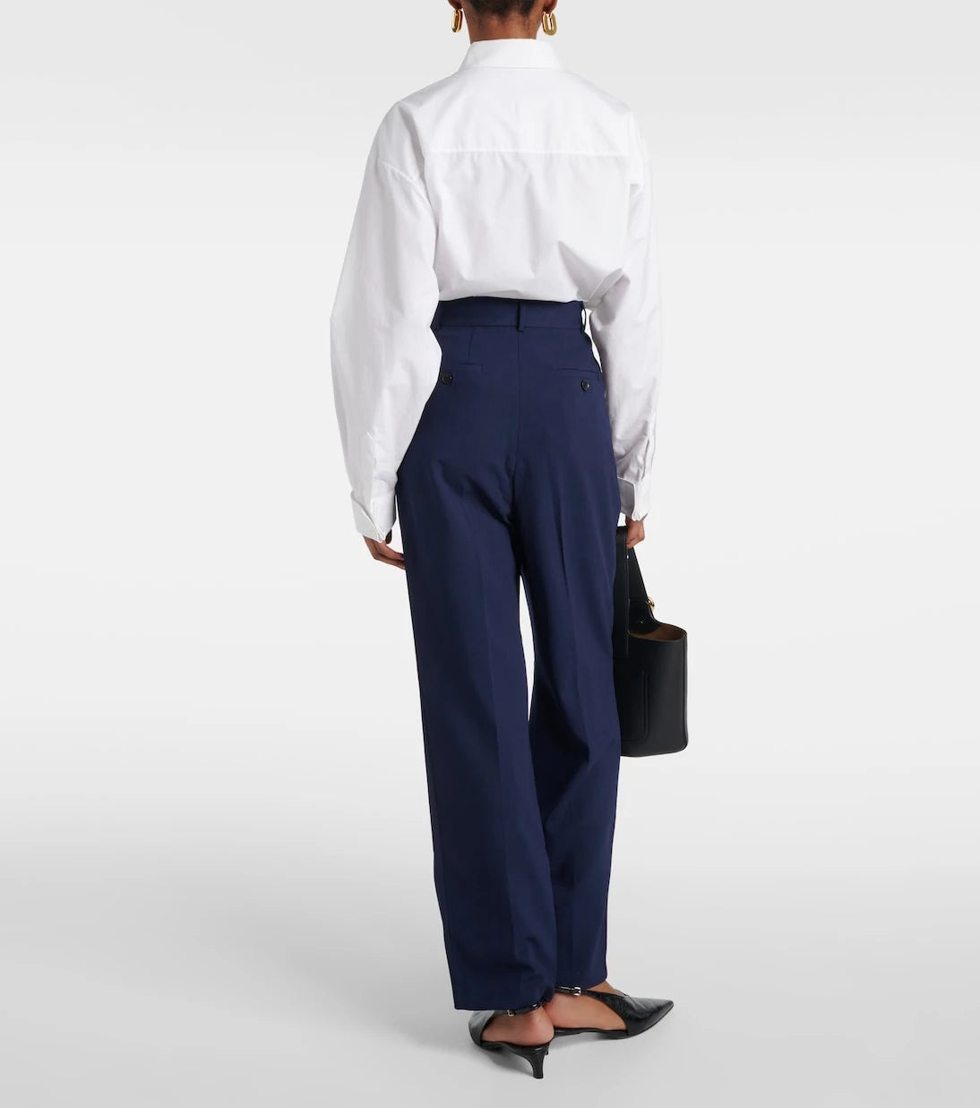 The Frankie Shop - Bea high-rise straight pants
